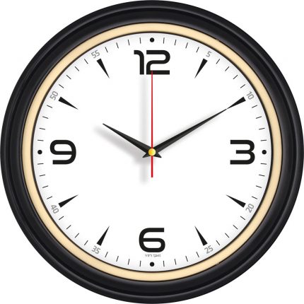 V30-522-S Plastik Duvar Saati