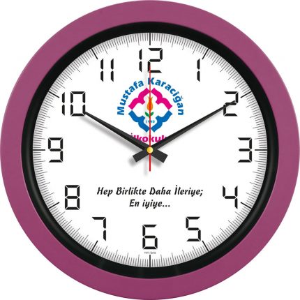 V30-346-FSY Plastik Duvar Saati