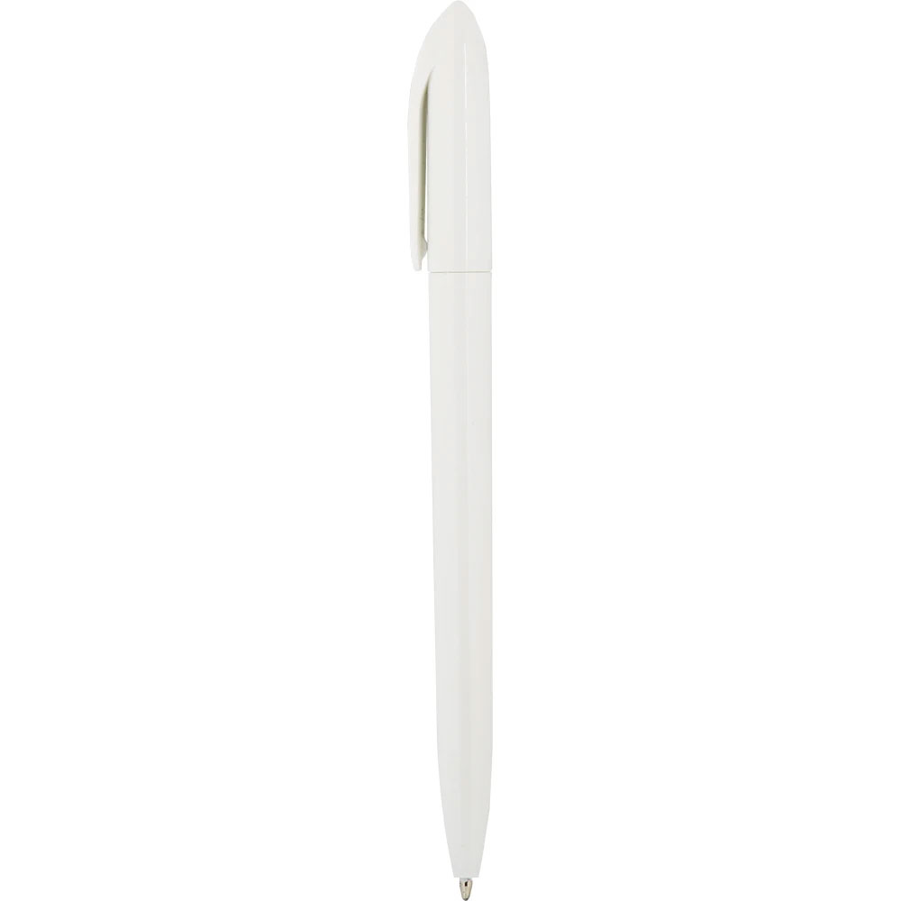 0544-15_beyaz_v3 0544-15-B Plastik Kalem - Görsel 1