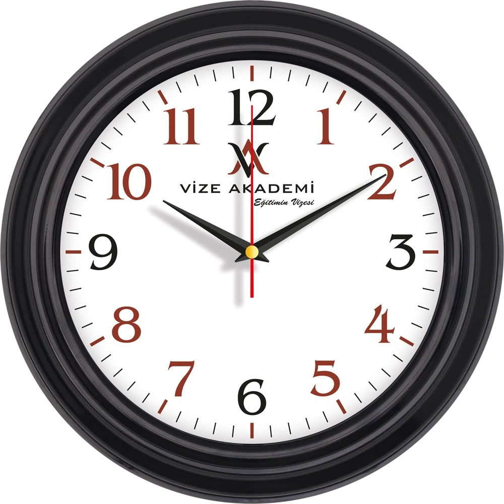 527-s V30-527-S Plastik Duvar Saati - Görsel 1