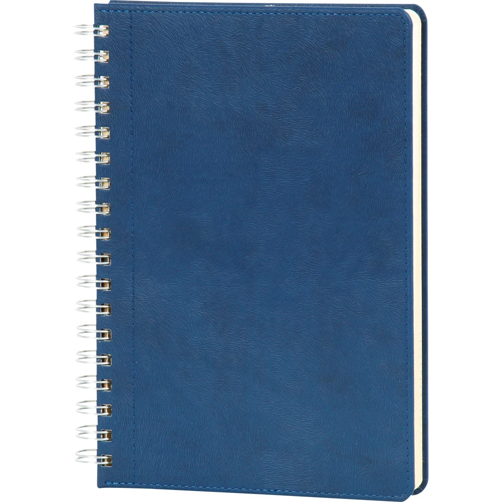 bagcilar_lacivert Bağcılar-17x24-L Spiralli Tarihsiz Defter - Görsel 1