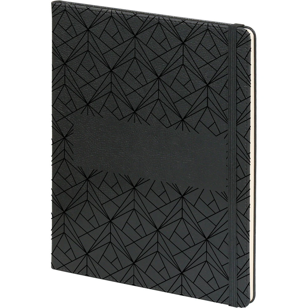 gungoren_desen_siyah Güngören-Desenli-S Tarihsiz Defter - Görsel 1