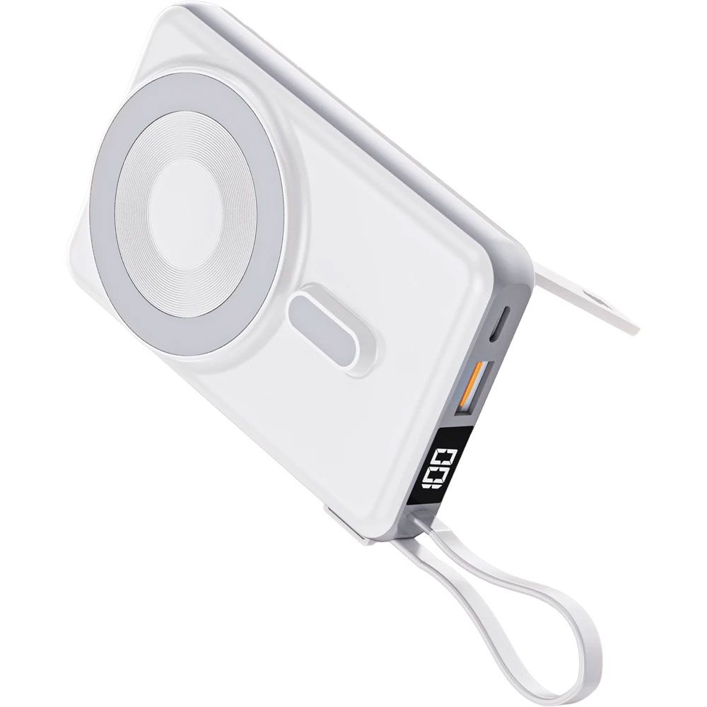 pwb-10_stand PWB-10 4 in 1 MagSafe PowerBank - Görsel 1